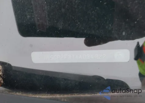 2010 Honda Accord 2.4 Lx из США, поврежденный, VIN 1HGCP2F31AA034922